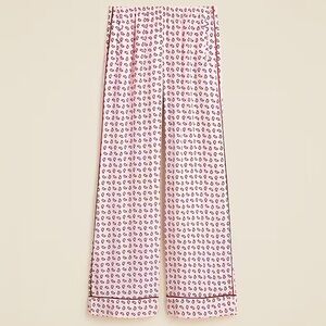 J. Crew - 2025 Cosmo cuffed pant in paisley print - Pink XS - CQ269 - NWT in Bag